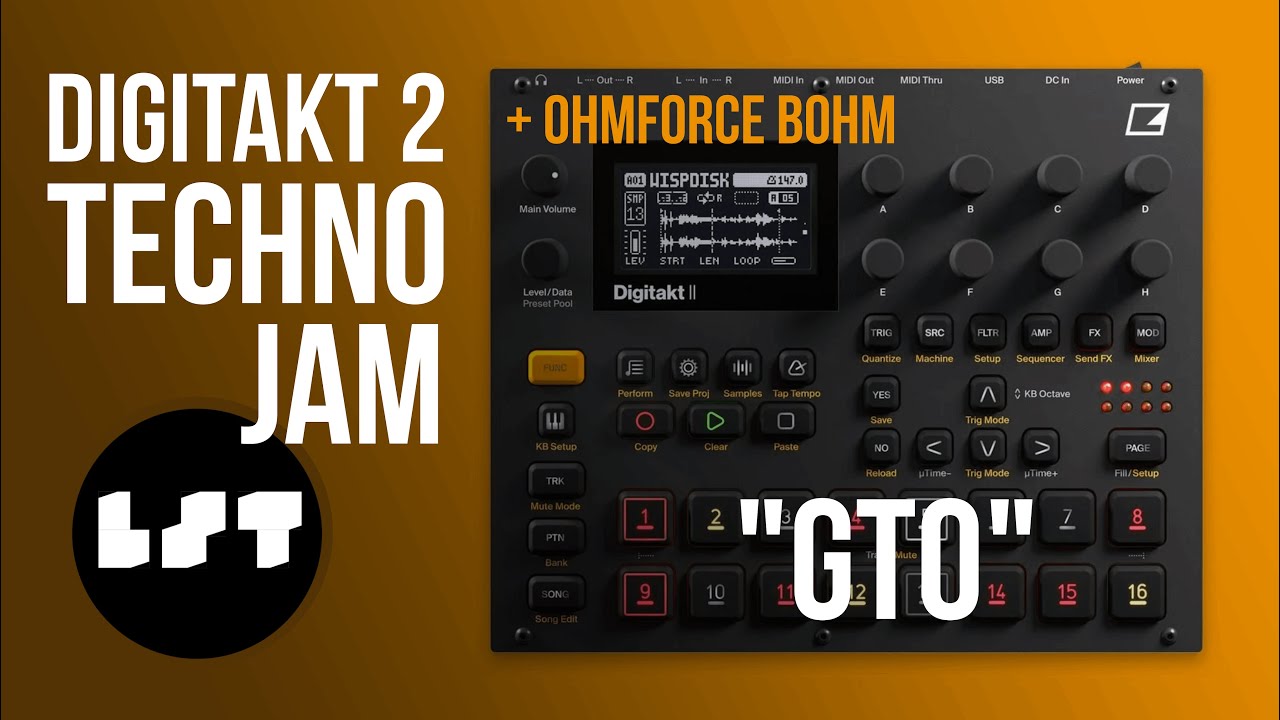 TECHNO JAM #3 /w Digitakt 2 + Ohmforce Bohm | 