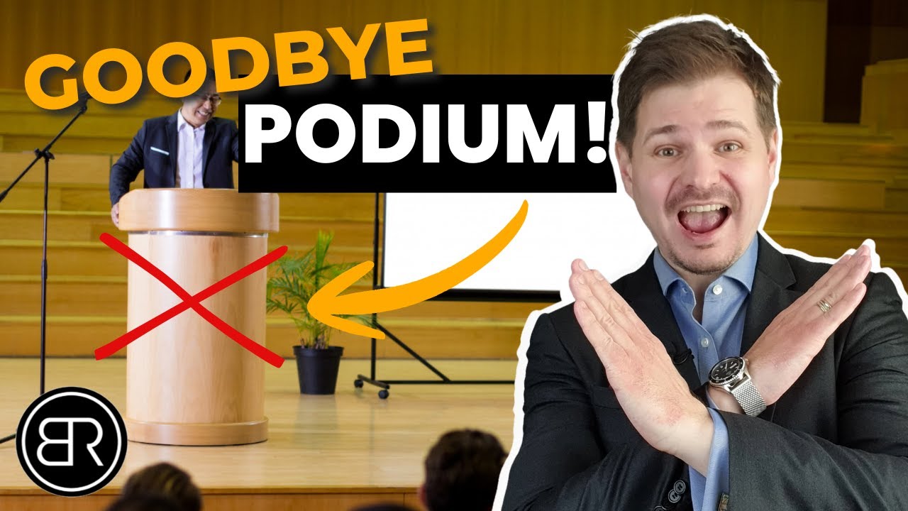 How to Step Away from the Podium in a Speech