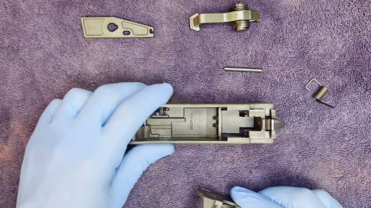 ARID USA: Aug trigger pack disassembly and red spring install tutorial.