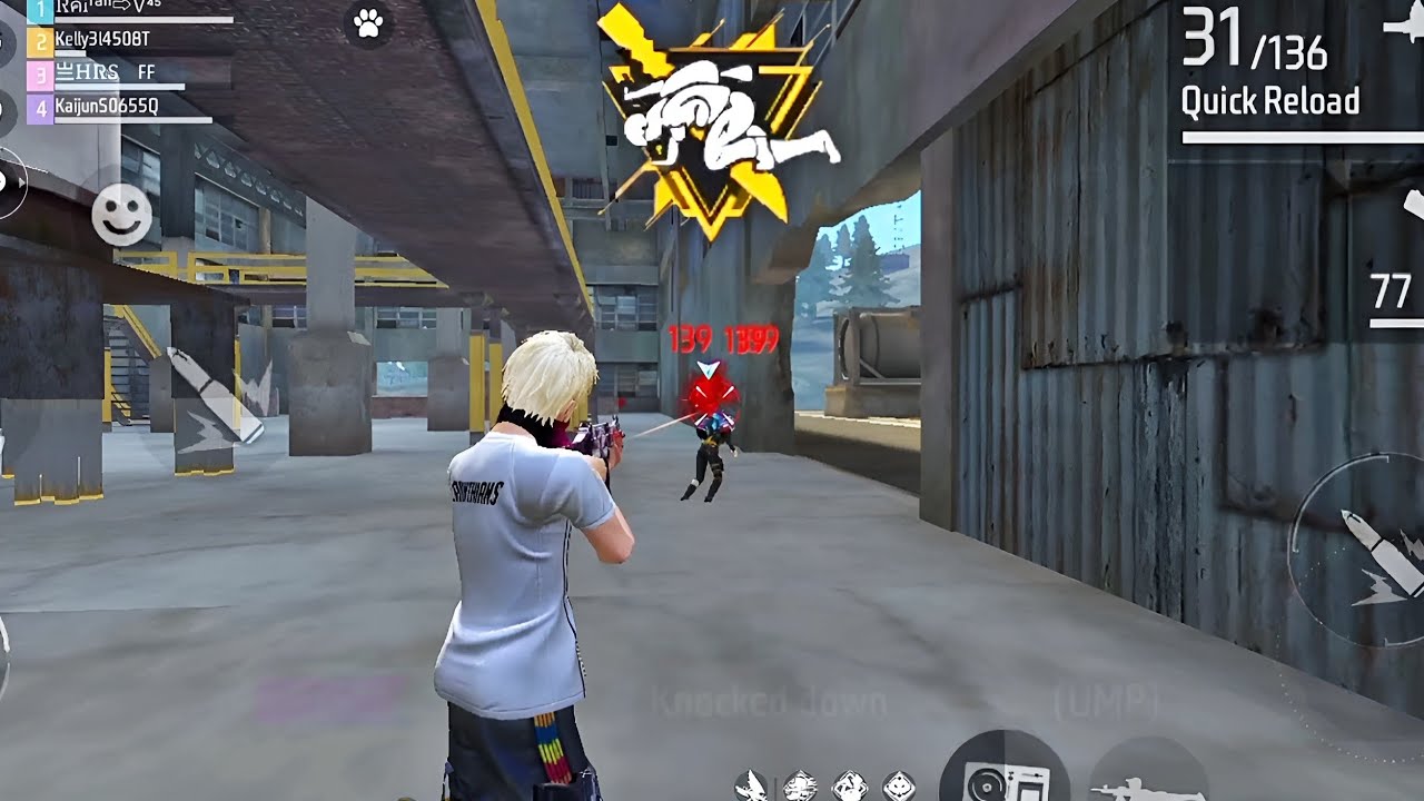 Aimlock 👽🎯⚡ Free Fire Headshot Highlights 🔥 HRS FF ❤️