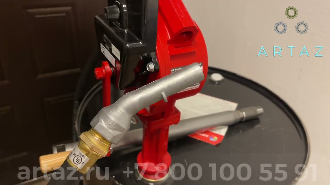 Ручной насос для перекачки топлива со счетчиком Fill-Rite 112CL Tuthill роторный