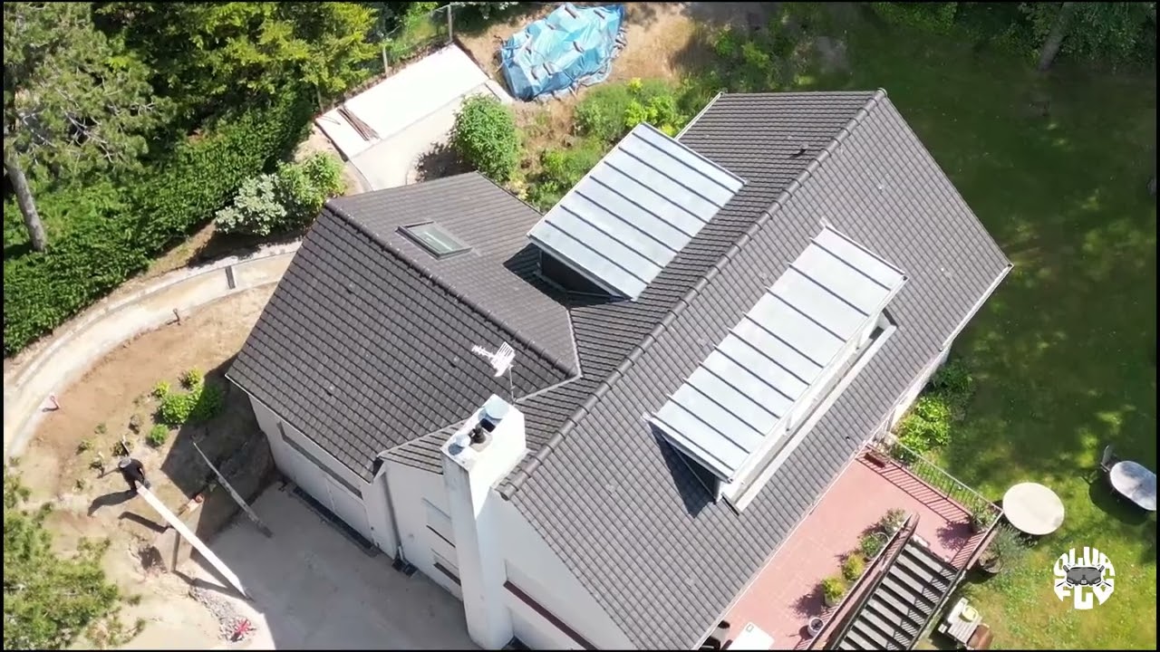 Travaux d'architecture. Suivi de chantier par drone.