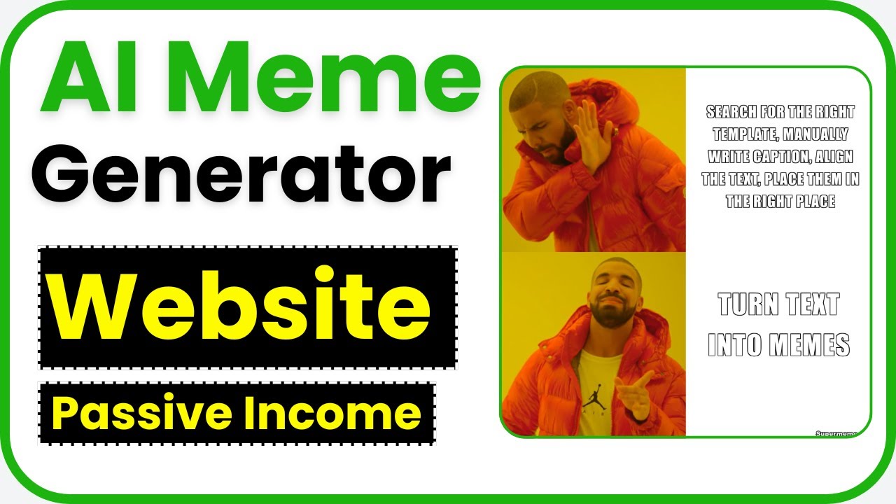 Create a Viral AI Meme Generator Website &ndash; Step-by-Step Tutorial Using FREE AI Tools