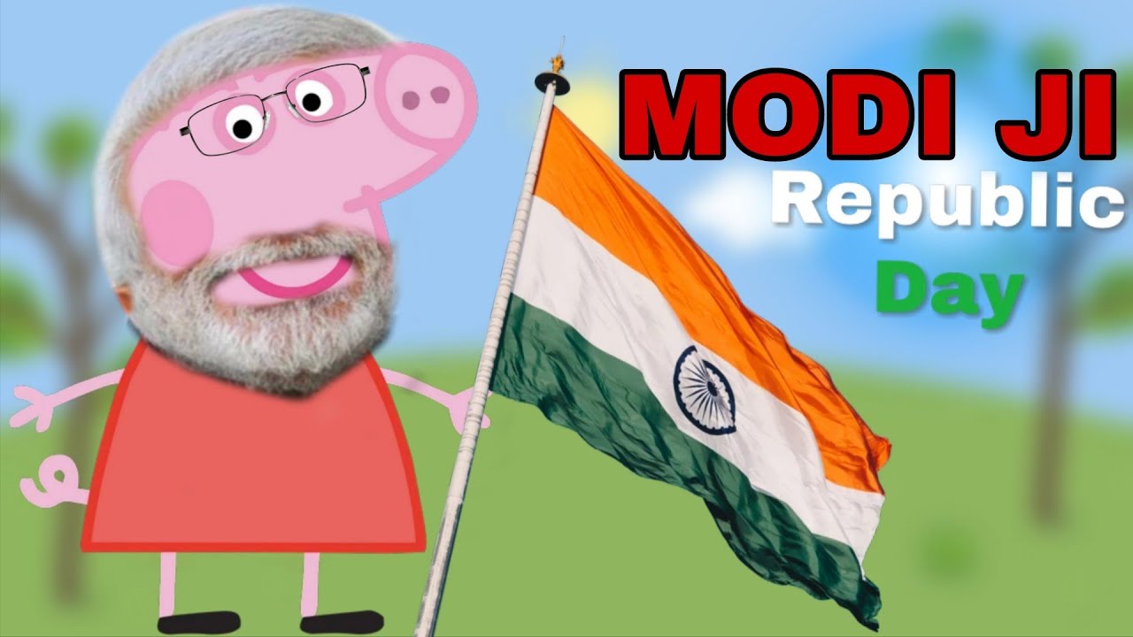 Peppa pig Modi republic Day funny edited | peppa pig hindi ytp edited watch noww| memes 2026