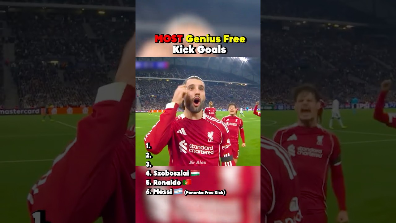MOST Genius Free Kick Goals