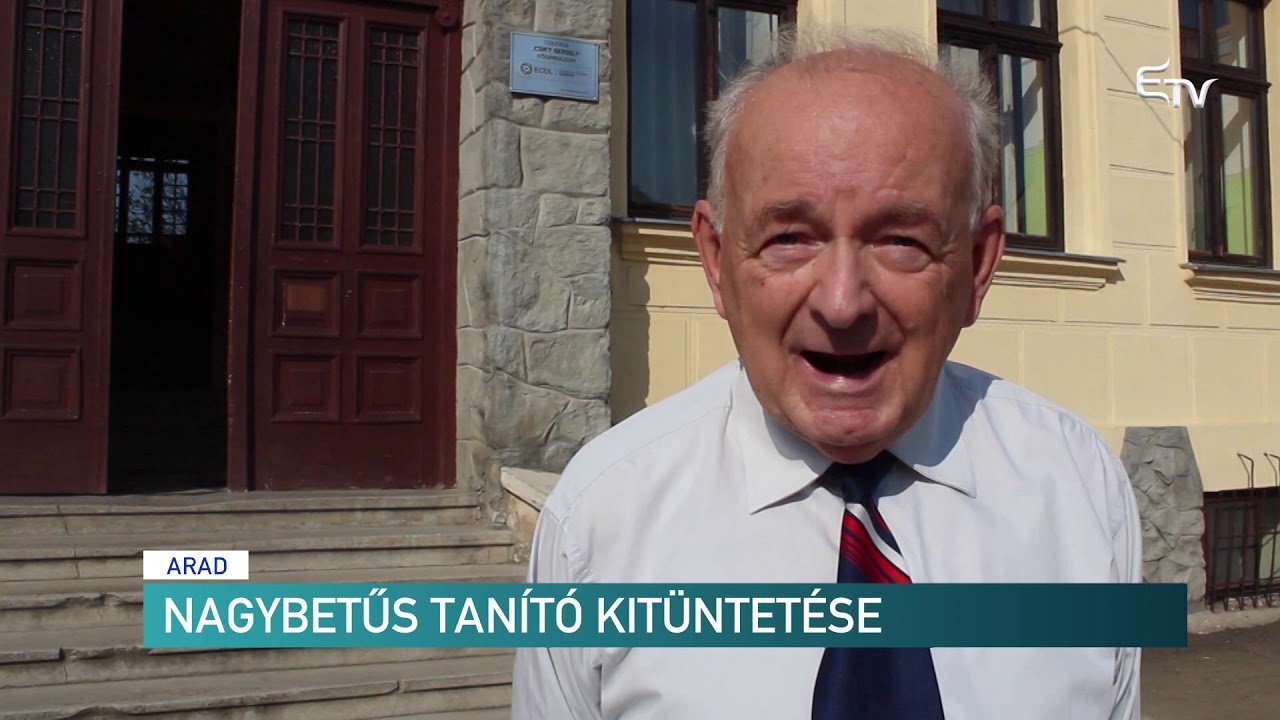 Nagybetűs tanító kitüntetése – Erdélyi Magyar Televízió