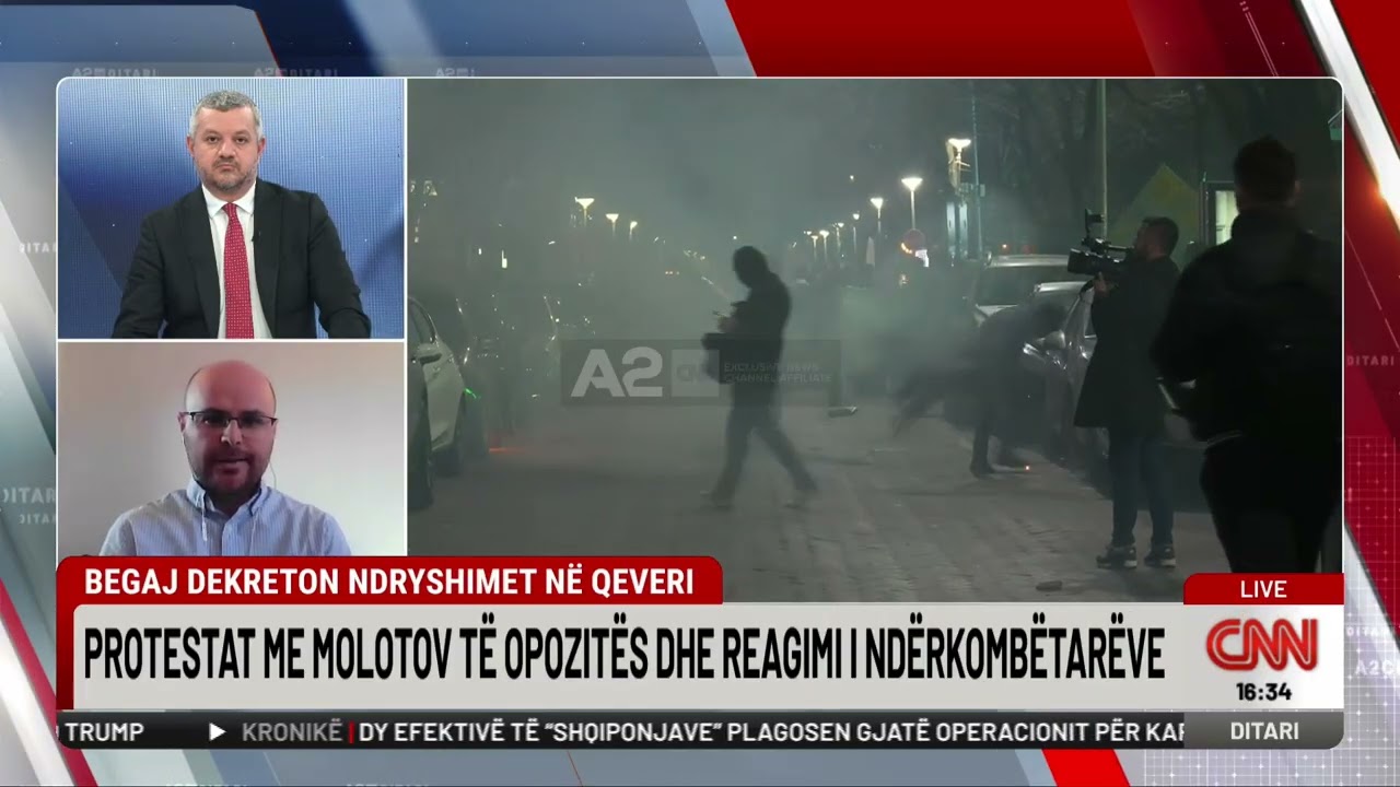 Reagimi I ndërkombëtarëve për protestat, Gjeta: Molotovët nuk janë mekanizëm I preferuar....