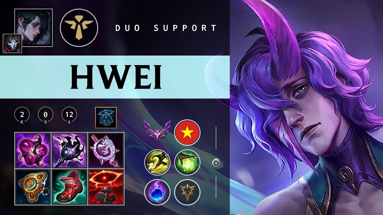 Hwei Support vs Milio - VN Master Patch 26.03