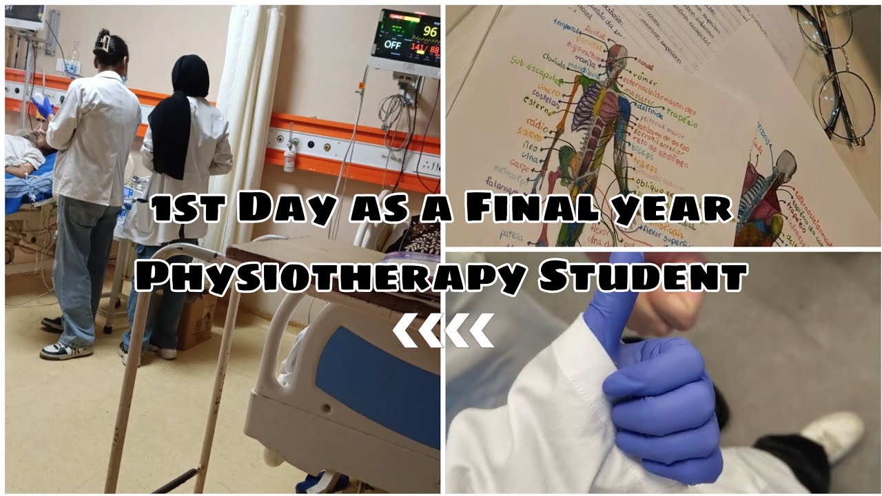 A Day in the life of Final year Physiotherapy Student👩🏻‍⚕️🏥 #physiotherapy #medicalstudent #ytvideo