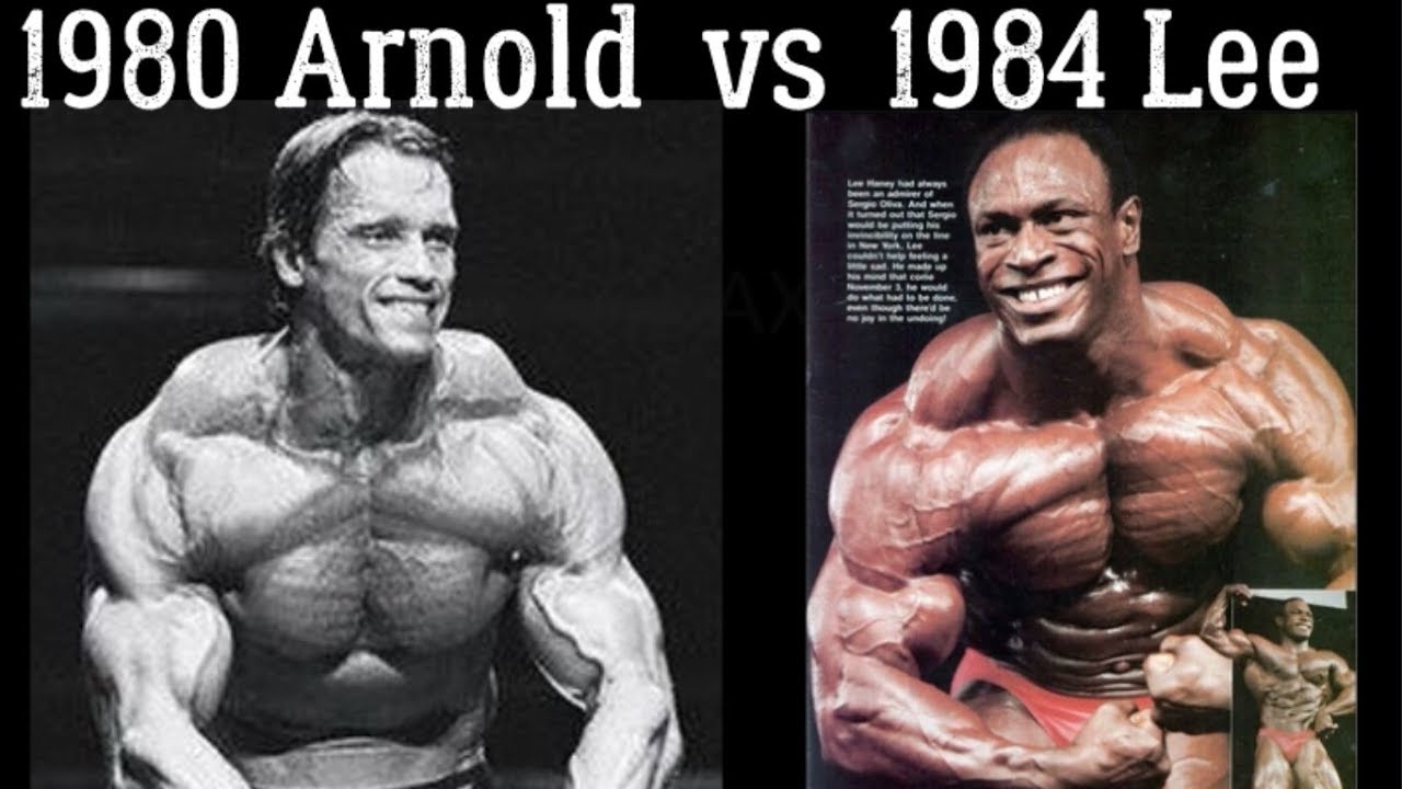 Arnold Schwarzenegger(1980) vs Lee Haney(1984)