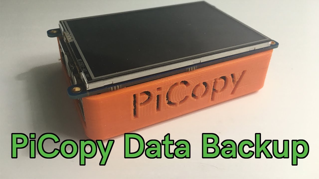 Raspberry Pi Data Backup Device (PiCopy)