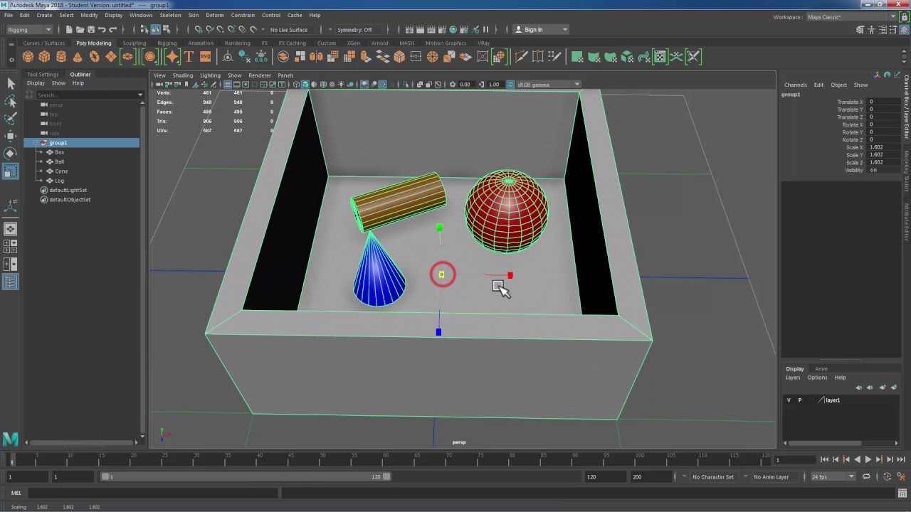 Mechanical Animation in Maya - pt 1