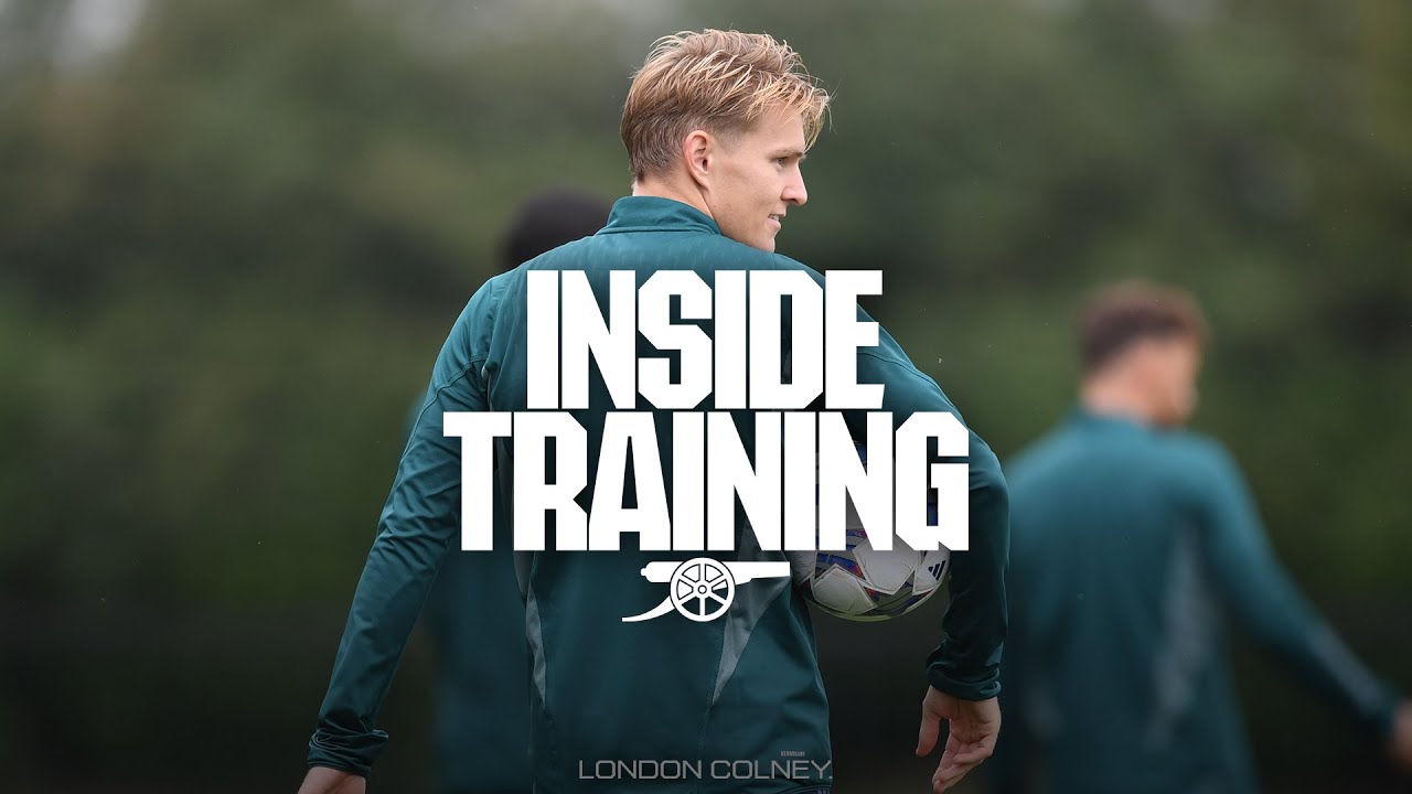 INSIDE TRAINING | Preparing for PSV Eindhoven in the UEFA Champions League