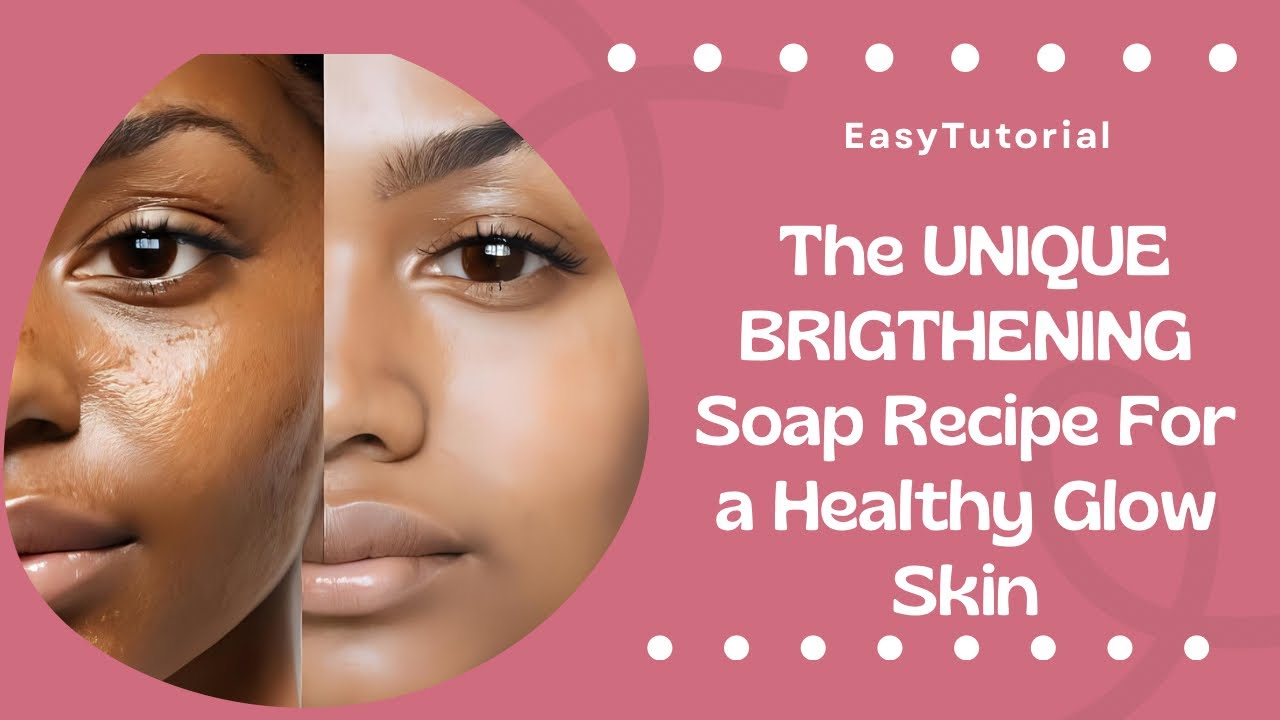 Best Homemade soap recipe for skin glow✨🌿