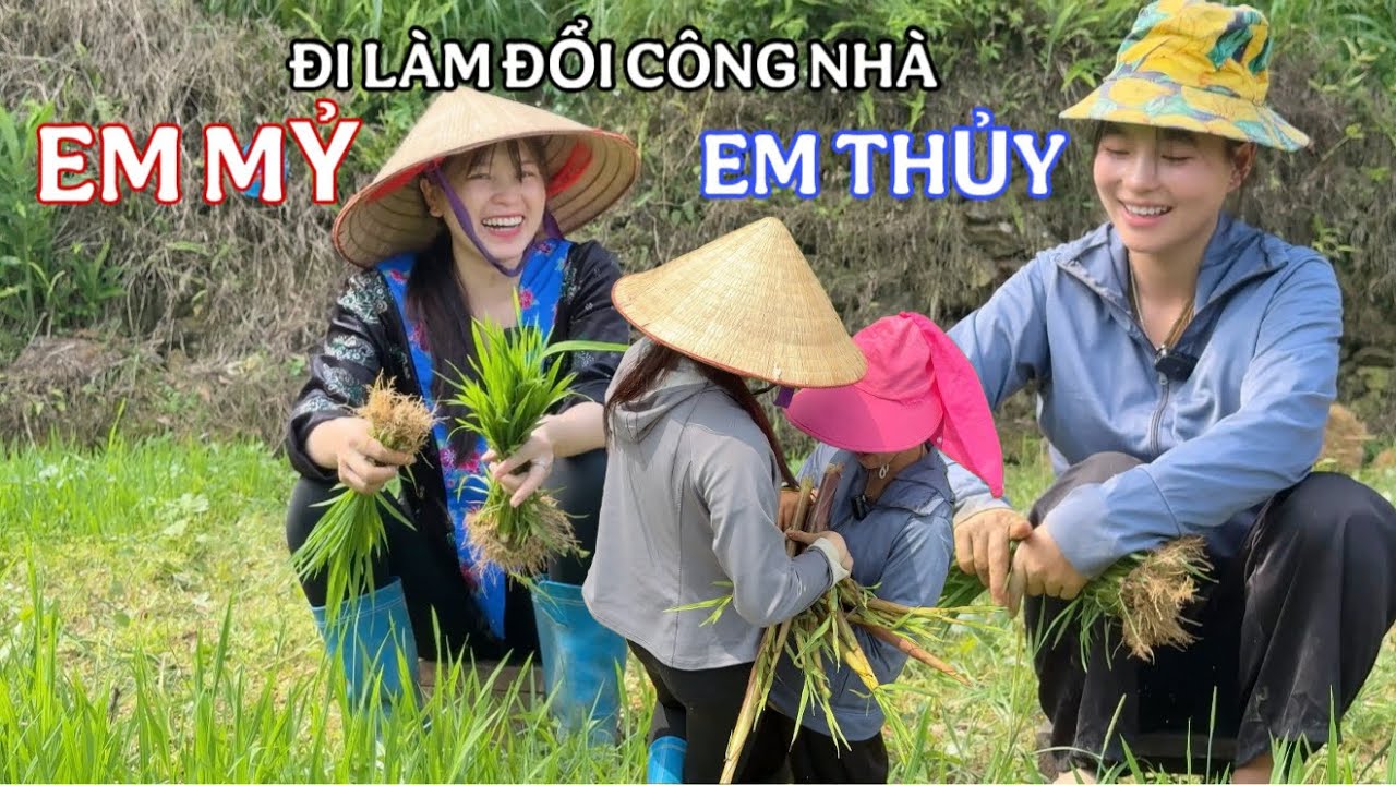 Em Mỷ Sang Nhà Em Thủy Làm Đổi Công. Chưa Làm Xong Nhưng Hai Đứa Rủ Nhau Trốn Mẹ Đi Tìm 1 Thứ... ?