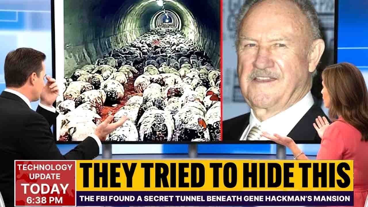 The FBI Found a Secret Tunnel Beneath Gene Hackman’s Mansion — What Was Inside Left Them Shaken!