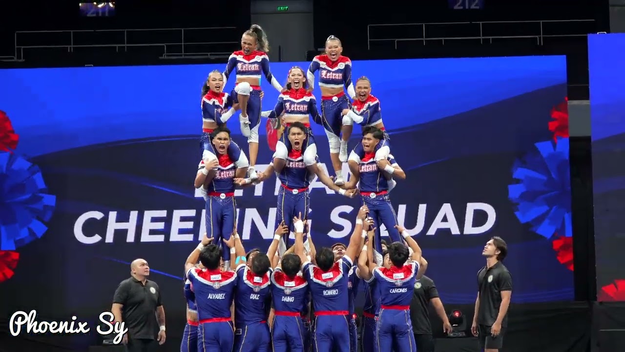 Letran Cheering Squad - NCAA Season 100 Cheerleading Competition