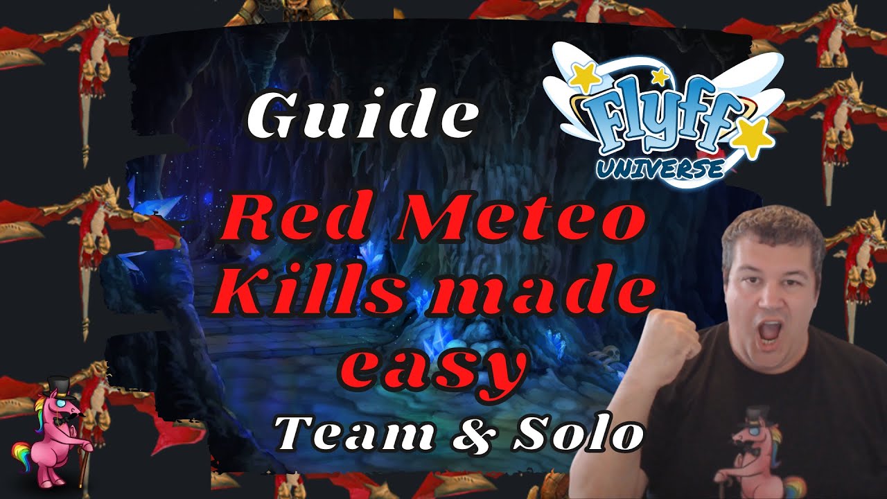 Flyff Universe — Red Meteo Guide Team и Solo — Лучшая MMO 2022 года