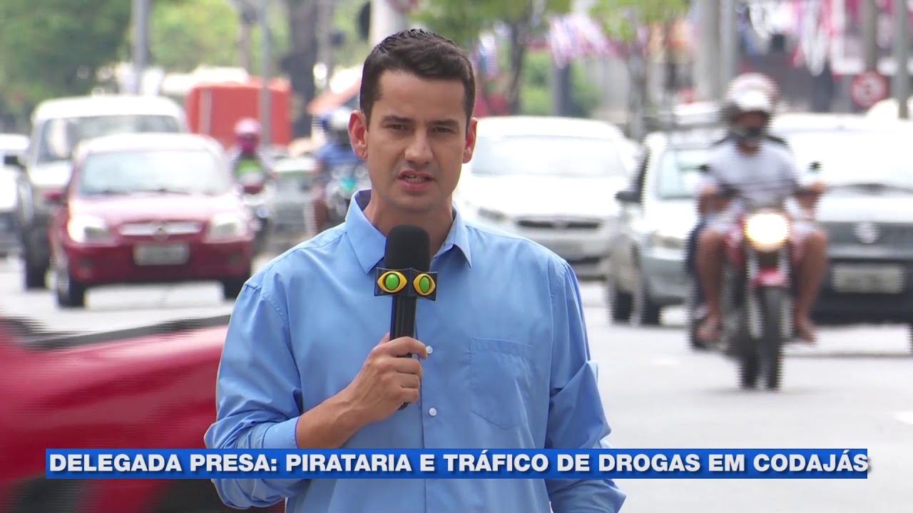 Delegada presa: Pirataria e tráfico de drogas em Codajás