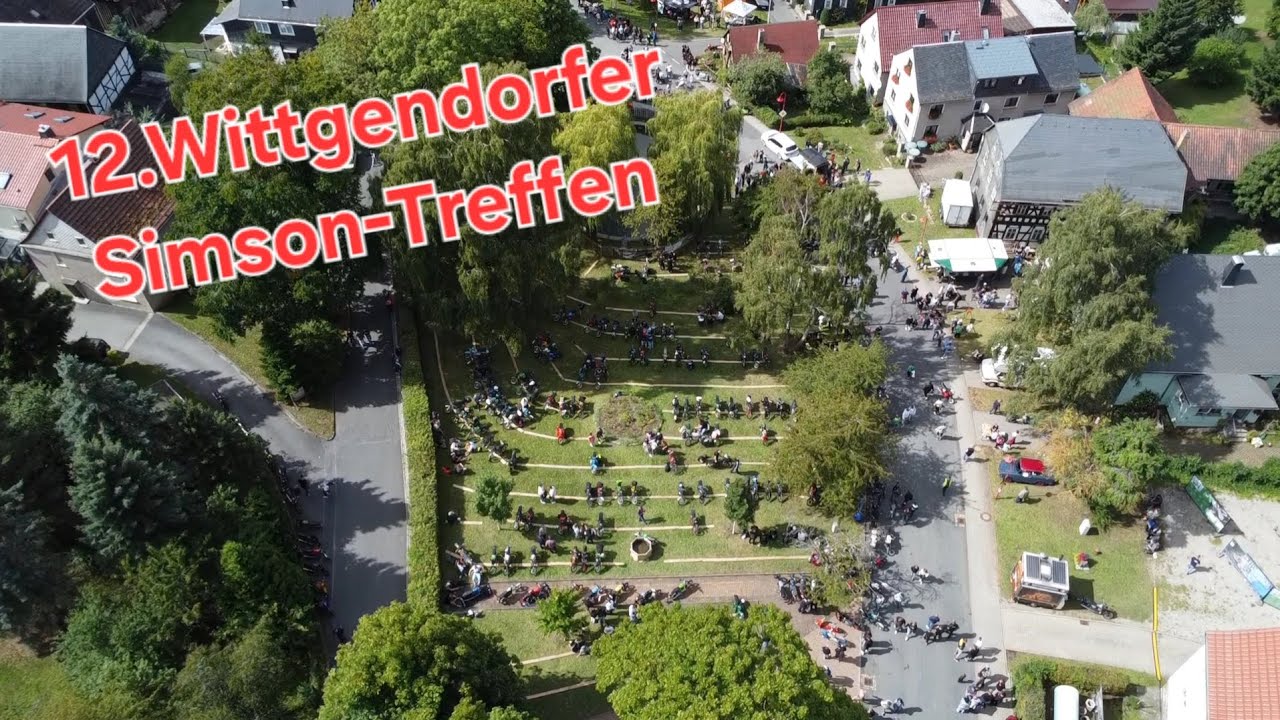 12. Wittgendorfer Simson Treffen 08.2025 - Ein Dorf im Zeichen der Simson