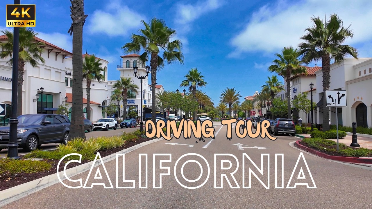 San Diego to Santee, California | 4K Driving Tour 🚗