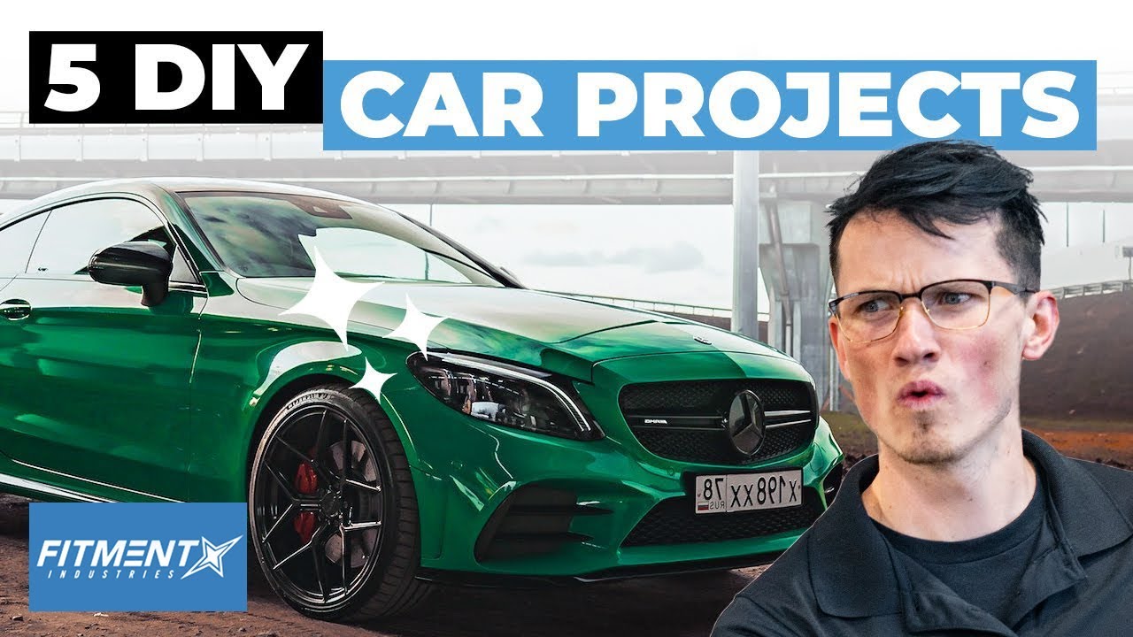 5 DIY Car Projects to do at Home
