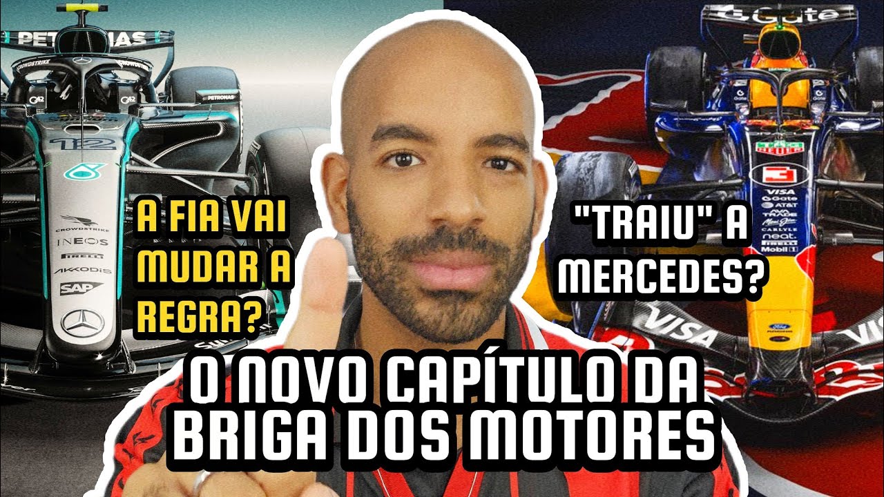 MERCEDES PODE PERDER A BRECHA dos motores por causa...DA RED BULL (FIA ESTUDA mudança de regra)