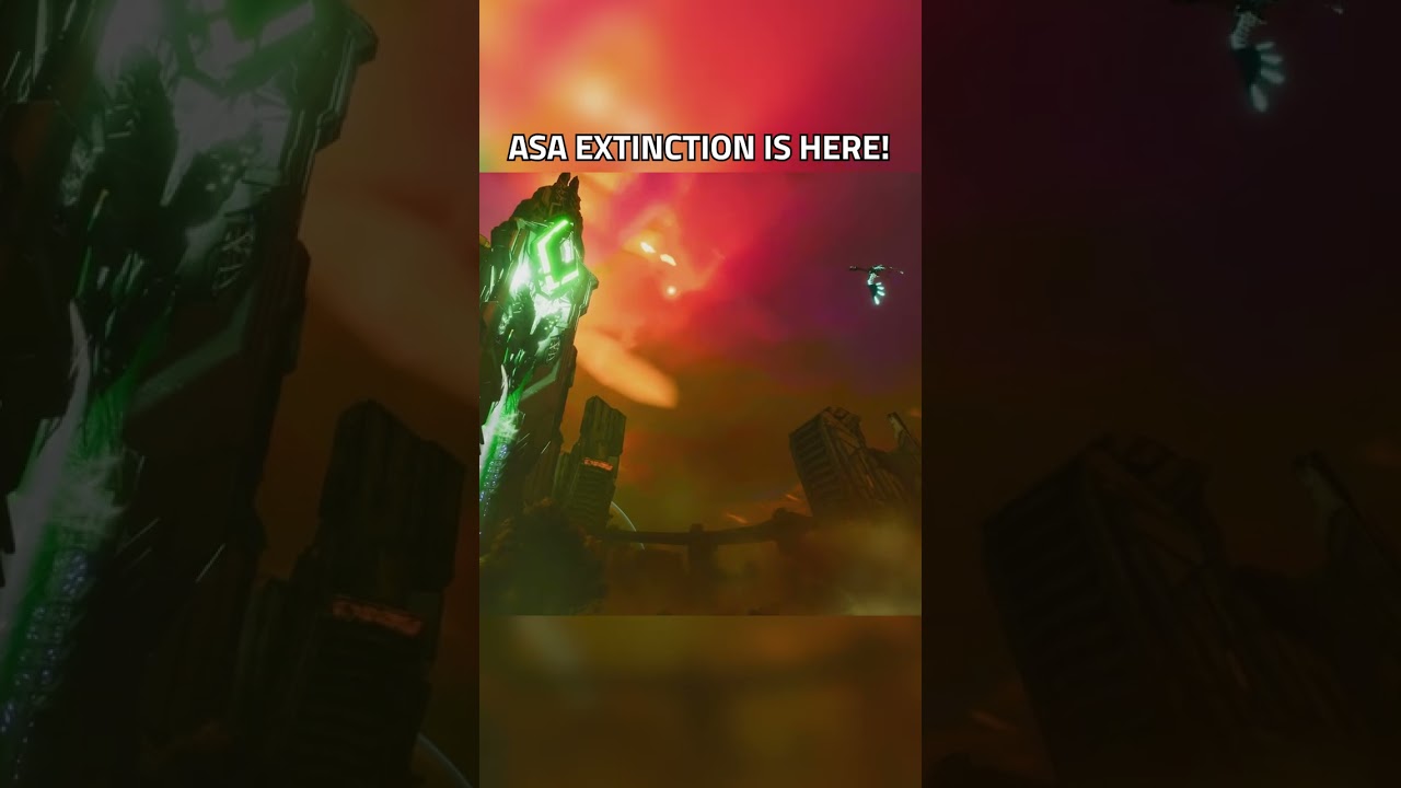 Ark Extinction Is OUT NOW!! #nitrado #arksurvivalascended #newmap #gaming