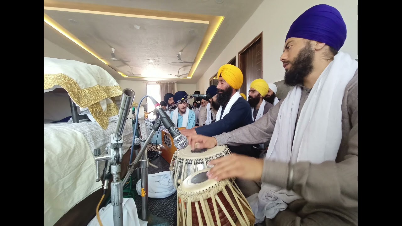 ਮਨਰੇਥਿਰੁਰਹੁਮਤੁਕਤਜਾਹੀਜੀਉ॥ Bhai Talvinder singh jii saraspur - ludhiana house kirtan