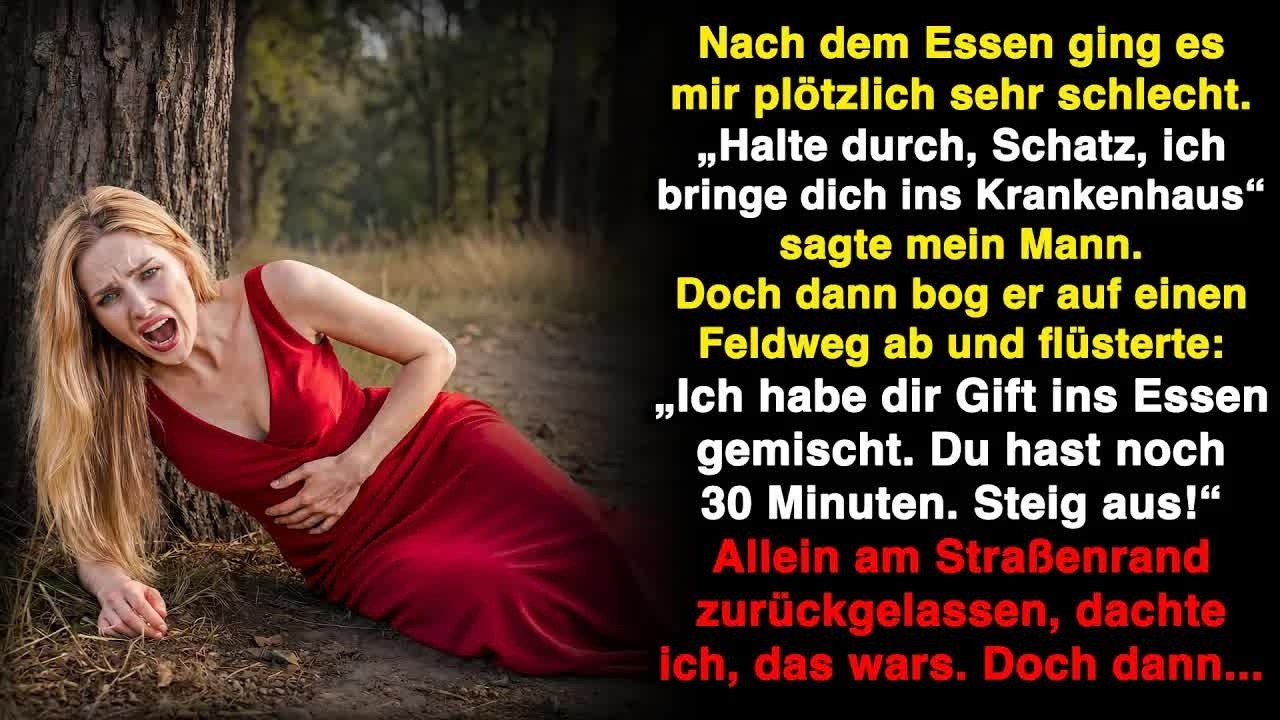 Mein Mann sagte  „Ich habe dich vergiftet“ – 30 Minuten später geschah das Unfassbare