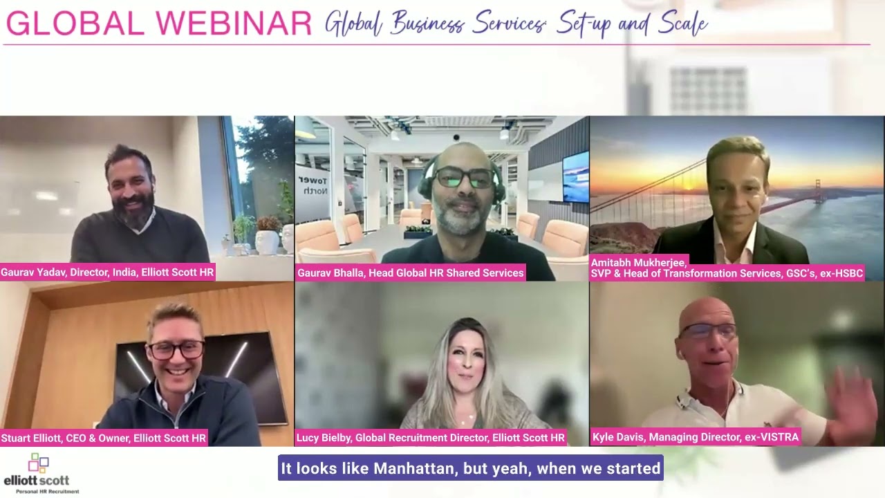 Global Webinar - Global Business Services: Set-Up and Scale