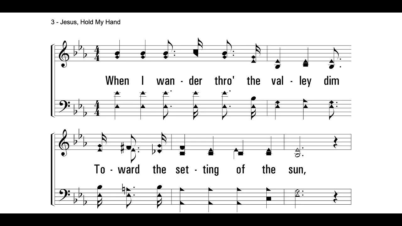 Jesus, Hold My Hand