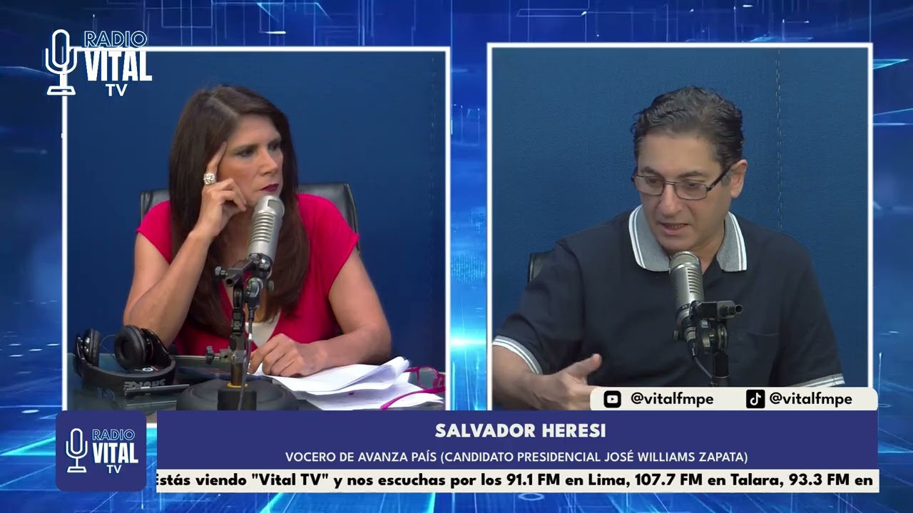 VITAL NOTICIAS - Invitado: Salvador Heresi - Vocero de Avanza País