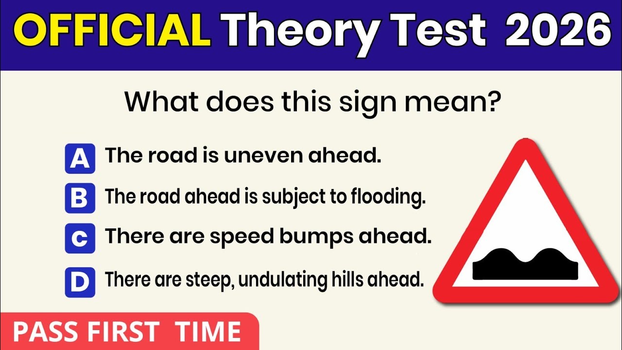 The Official Driving Theory Test UK 2026 | GET 50/50 | Pass First Time