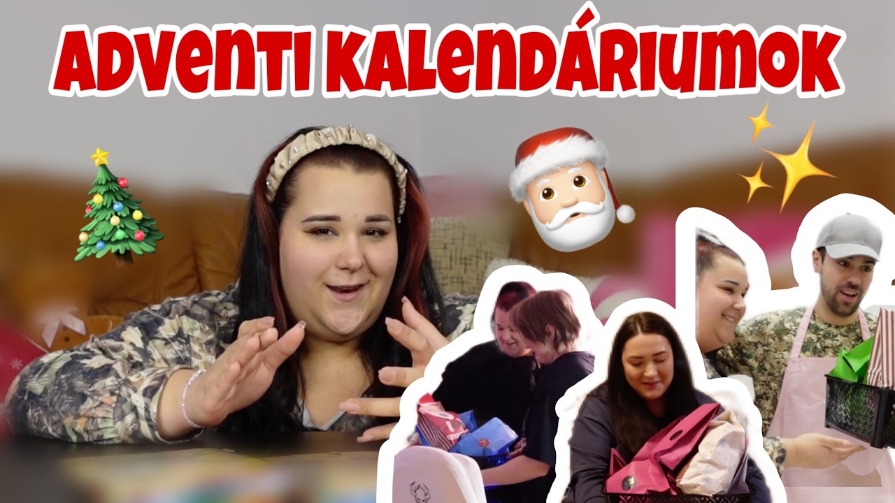ADVENTI KALENDÁRRIUMOK A BARÁTAIMNAK! | Magyar Barbara
