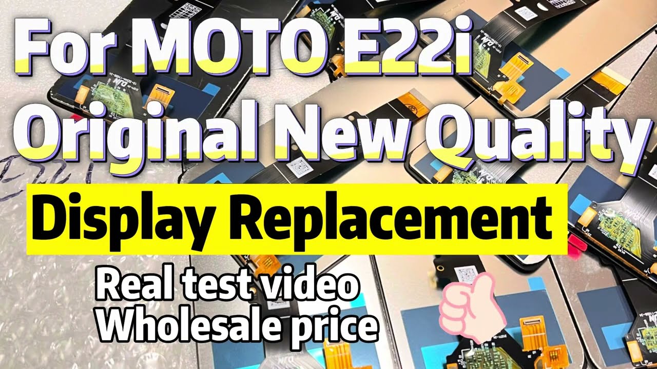 Replacement For Motorola Moto E22 / E22i LCD Display Touch Screen Digitizer Assembly 2023 Combo