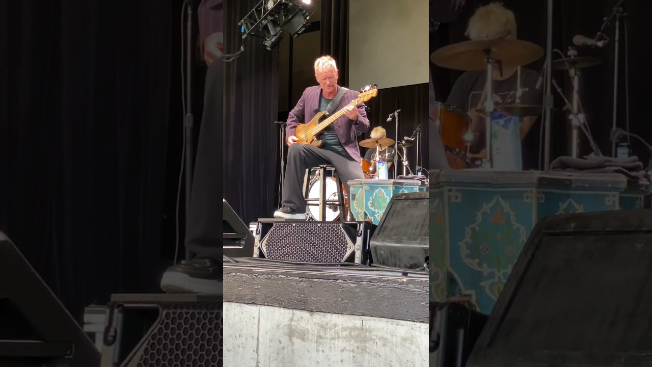 Sting- “When We Dance” - Live sound check - Concord, CA - October 2, 2023