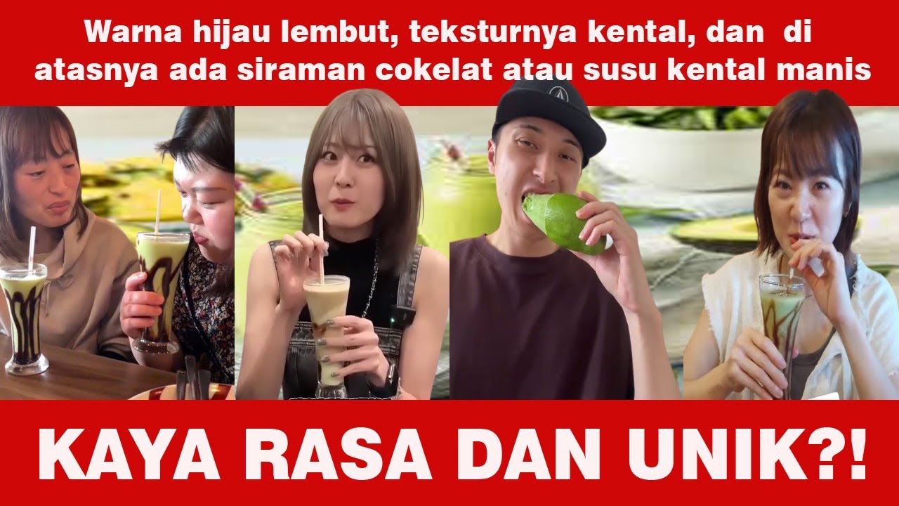MBAK JEPANG TERHERAN HERAN ALPUKAT DI JADIIN JUS‼️🤣ENDINGNYA KE ENAKAN