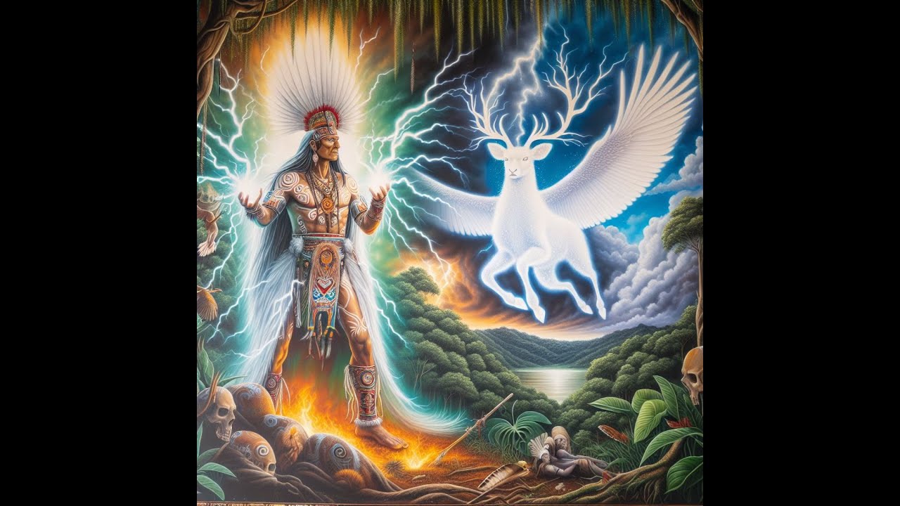 A Épica Batalha entre Tupã e Anhangá: Mitologia Tupi-Guarani