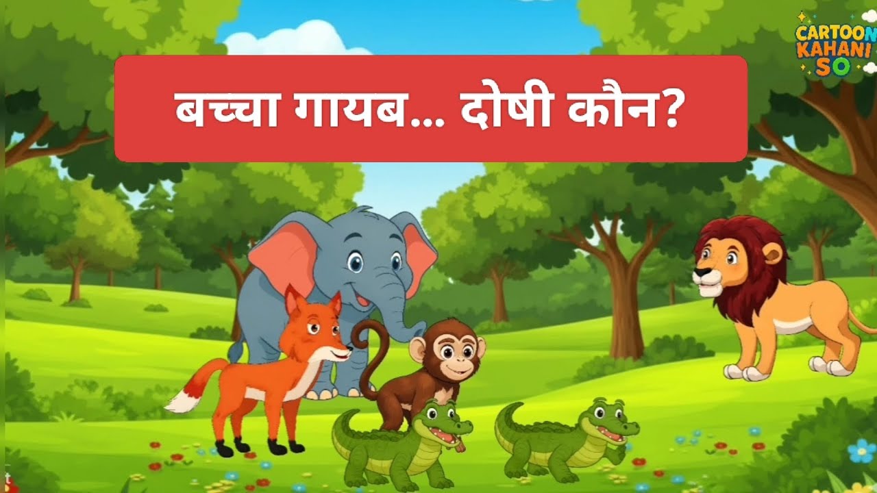 एक अफवाह ने पूरे जंगल को जला दिया 🔥 | मगरमच्छ और लोमड़ी की सच्चाई | Moral Story