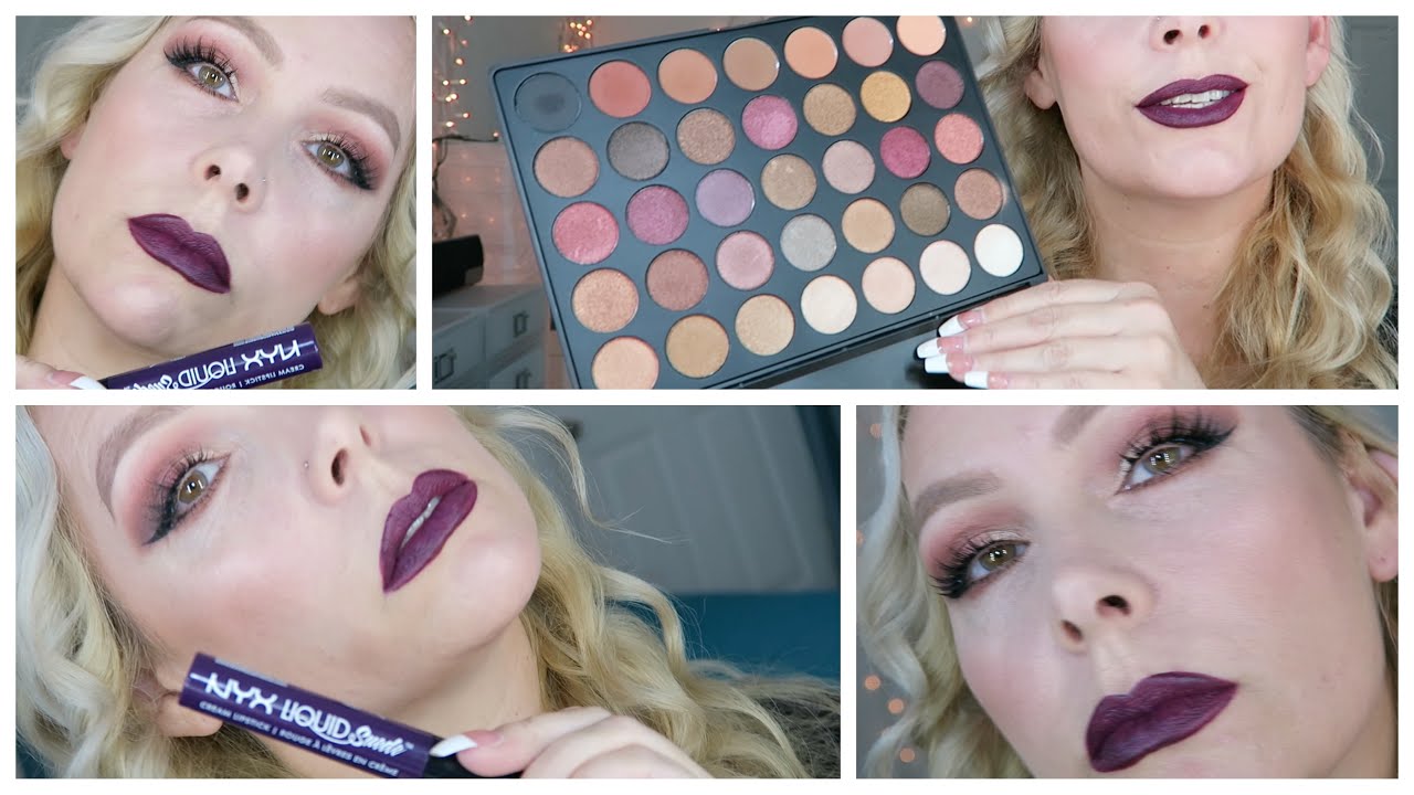 Fall Makeup Tutorial 2016 Morphe 35F | Hourglass Surreal Light | Becca Rose Quartz