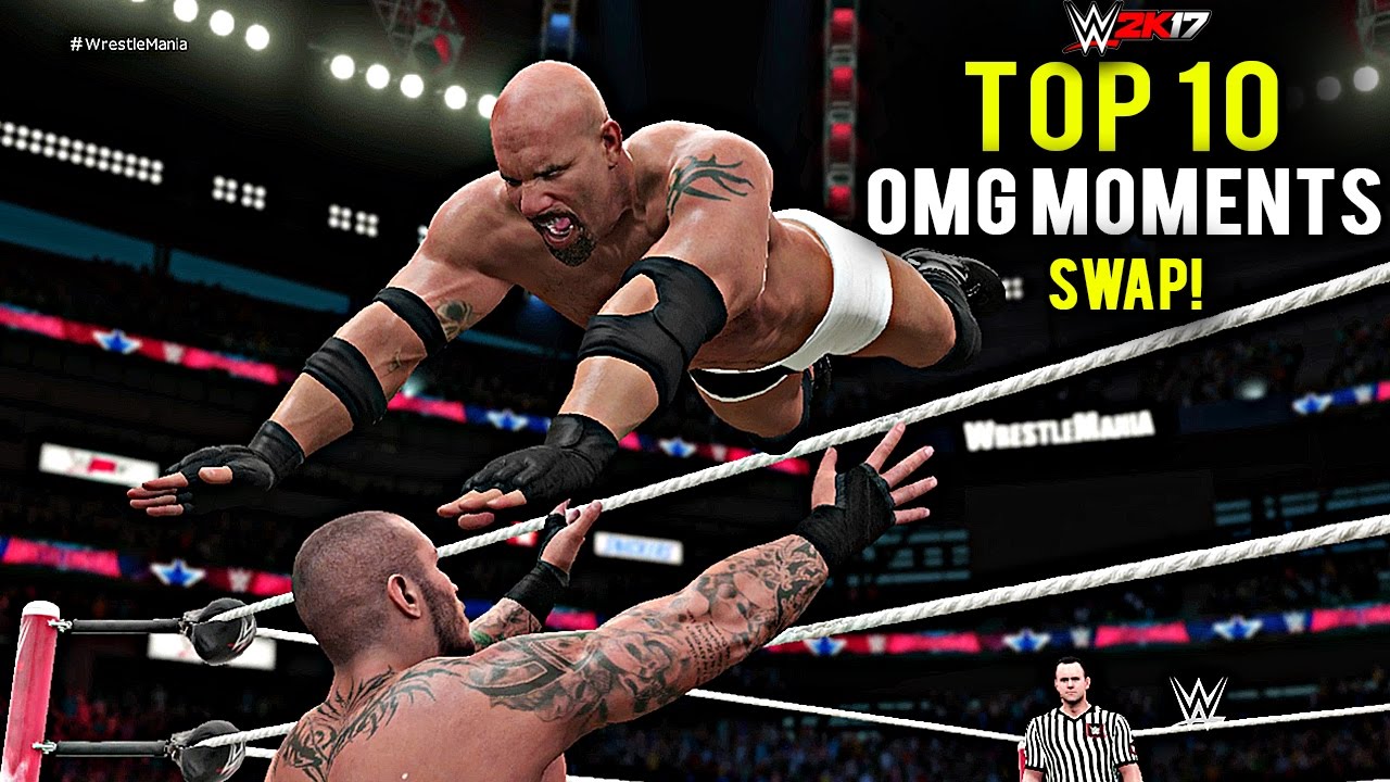 WWE 2K17 - TOP 10 OMG Moments Swapping! Lesnar, Strowman, Kalisto, Cena & More! Part 4 (PS4/XB1)