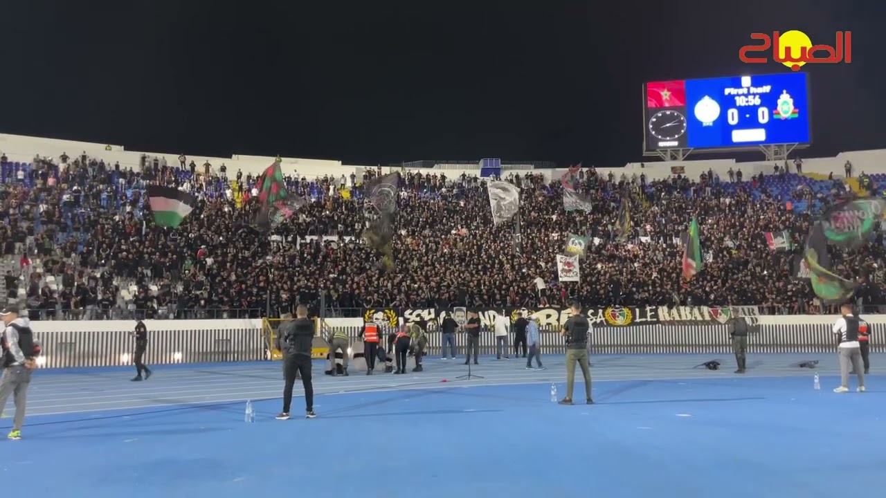 حضور جماهيري قوي للجيش الملكي في ملعب محمد الخامس