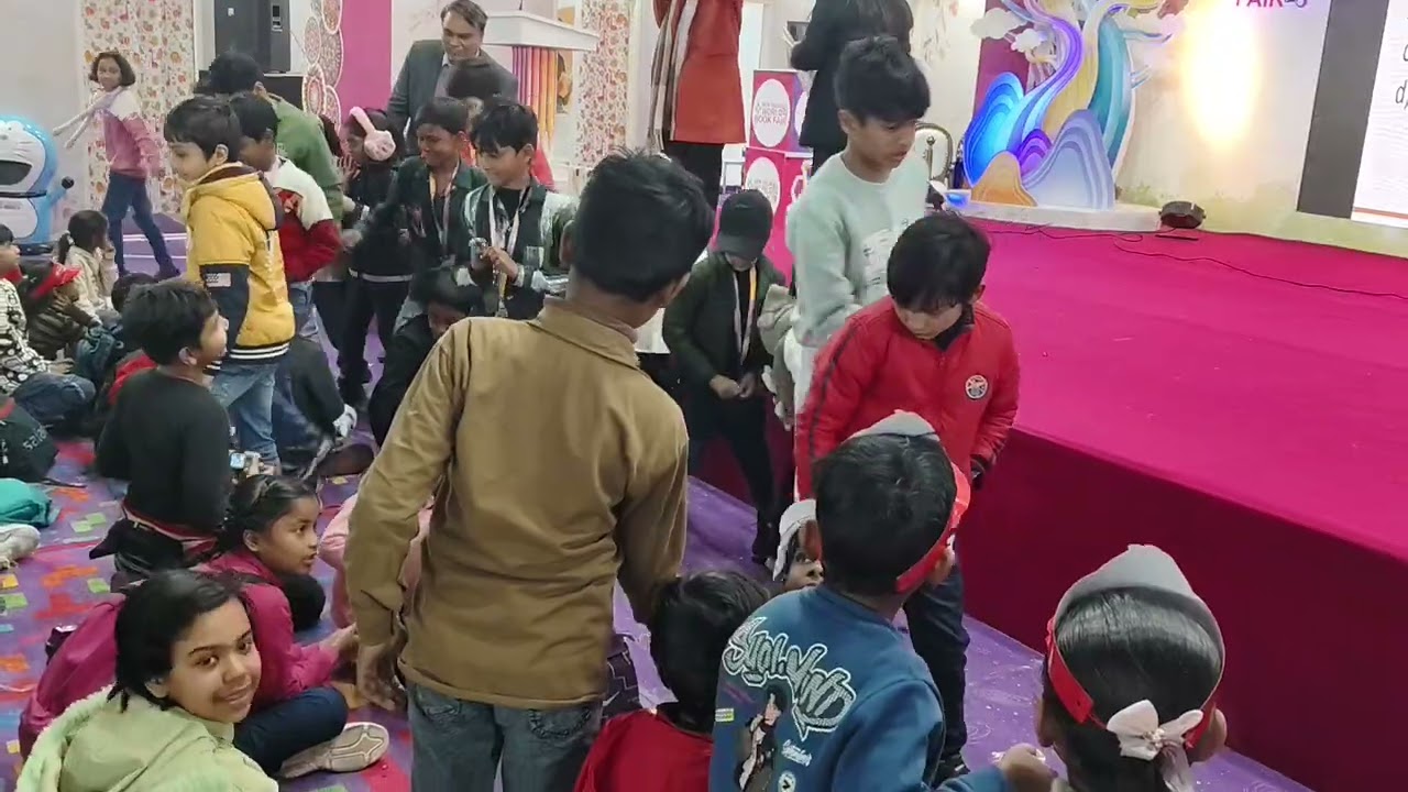 World Book Fair me GK Quiz me Shaurya ne 🏆 Prize jeeta @worldbookfair 