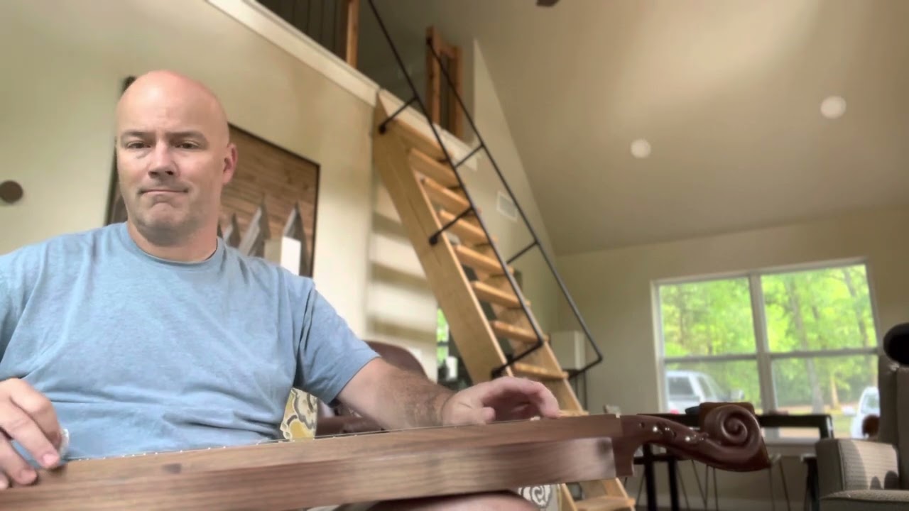 When I Survey the Wondrous Cross (hymn, mountain dulcimer CGC tuning￼] ￼