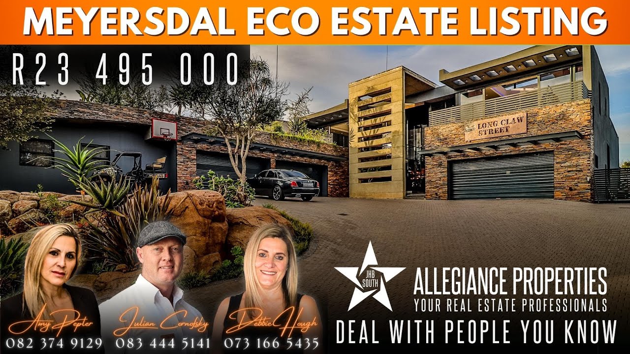 Meyersdal Eco Estate Listing!