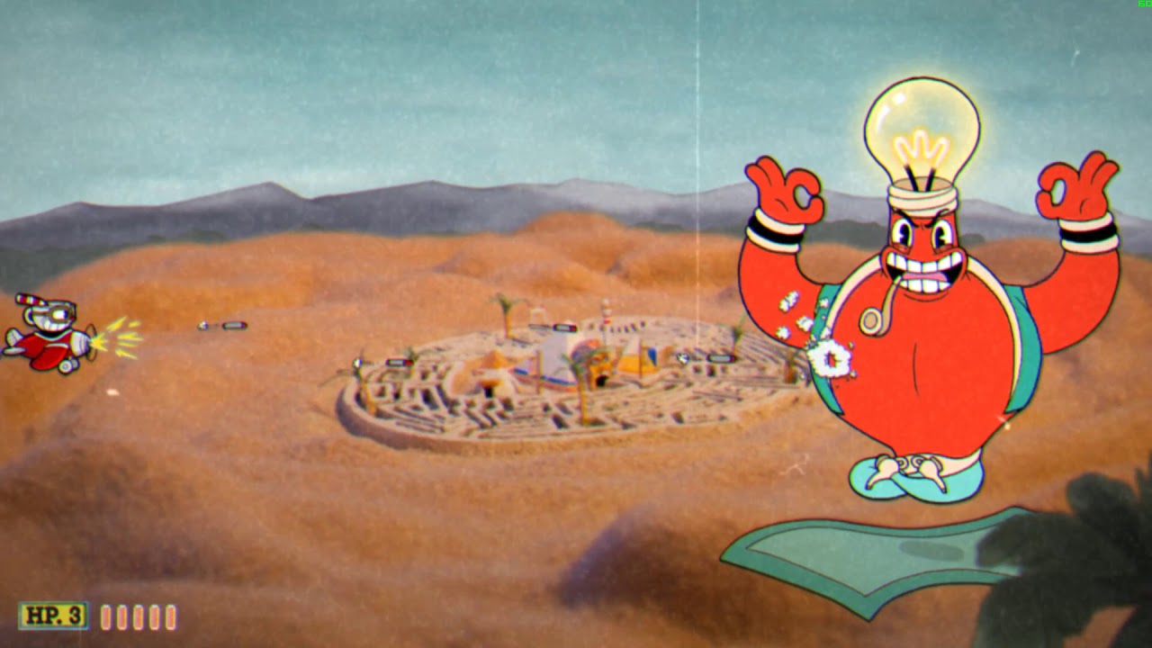 Cuphead - Djimmi The Great (S-rank / no damage)