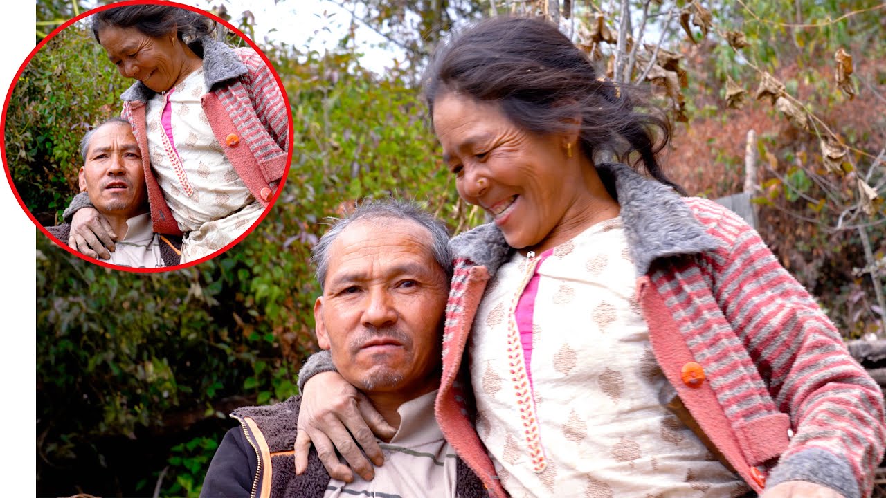 jungle man & his wife enjoying || family in the jungle || @junglefamily