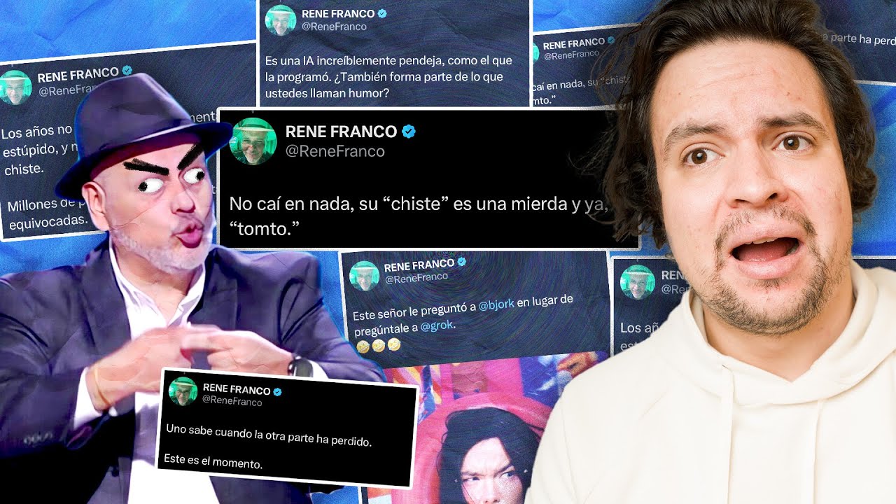 RENE FRANCO HIZO EL RIDÍCULO EN TWITTER