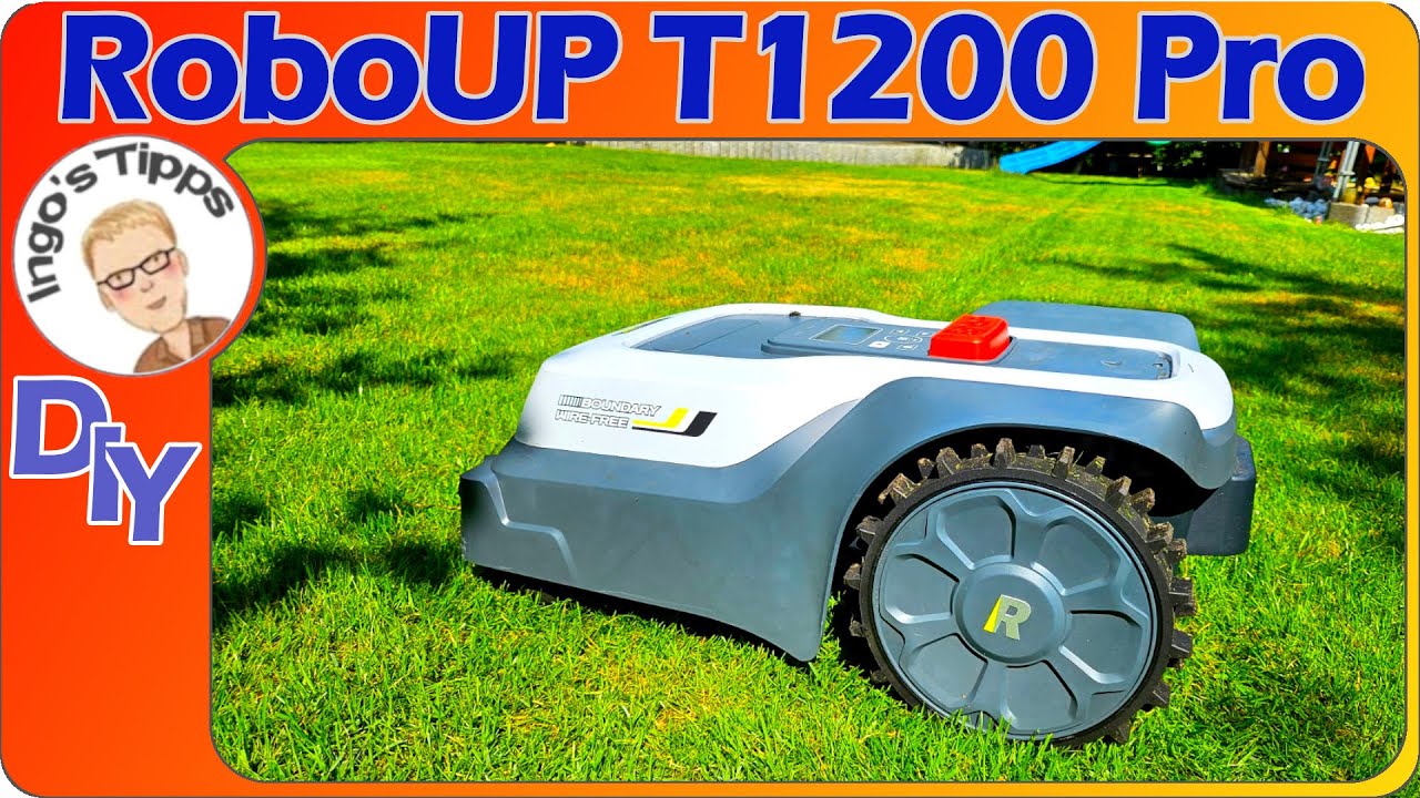 Mein 12 Jahre alter Gardena R40Li Mähroboter wird ersetzt durch den RoboUP T1200Pro | IngosTipps